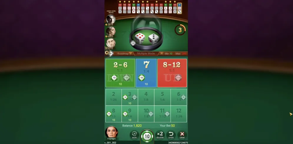 7 Up 7 Down demo